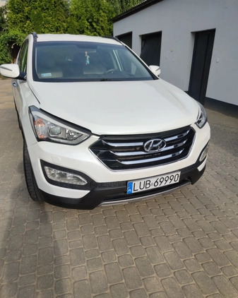 Hyundai Santa Fe cena 52500 przebieg: 109000, rok produkcji 2013 z Lublin małe 436